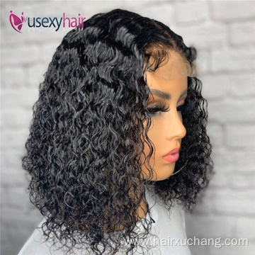 The best perruque lace wigs already made Brazilian wigs with closure short human hair bob curly wigs lace front